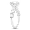 Thumbnail Image 1 of Emerald-Cut Lab-Created Diamond Engagement Ring 4-1/2 ct tw 14K White Gold