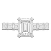 Thumbnail Image 2 of Emerald-Cut Lab-Created Diamond Engagement Ring 4-1/2 ct tw 14K White Gold