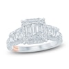 Thumbnail Image 0 of Pnina Tornai Baguette & Round-Cut Multi-Diamond Engagement Ring 1-3/8 ct tw 14K White Gold