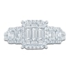 Thumbnail Image 2 of Pnina Tornai Baguette & Round-Cut Multi-Diamond Engagement Ring 1-3/8 ct tw 14K White Gold