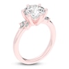 Thumbnail Image 2 of Created By Jared Studio Lab-Created Round-Cut Diamond Floral Engagement Ring 3-1/5 ct tw 14K Rose Gold