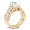 Thumbnail Image 2 of Created By Jared Studio Lab-Created Oval-Cut Diamond Engagement Ring 4-3/4 ct tw 14K Yellow Gold