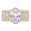 Thumbnail Image 3 of Created By Jared Studio Lab-Created Oval-Cut Diamond Engagement Ring 4-3/4 ct tw 14K Yellow Gold