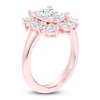 Thumbnail Image 2 of Created By Jared Studio Lab-Created Cushion-Cut Diamond Halo Engagement Ring 3-3/8 ct tw 14K Rose Gold