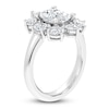 Thumbnail Image 1 of Lab-Created Cushion-Cut Diamond Halo Engagement Ring 3-3/8 ct tw 14K White Gold