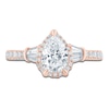 Thumbnail Image 2 of Pnina Tornai Couture Pear-Shaped Diamond Halo Engagement Ring 1-5/8 ct tw 18K Rose Gold