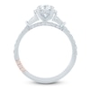 Thumbnail Image 1 of Pnina Tornai Couture Pear-Shaped Diamond Halo Engagement Ring 1-5/8 ct tw 18K White Gold