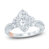 Thumbnail Image 0 of Pnina Tornai Couture Marquise-Cut Halo Engagement Ring 1-5/8 ct tw 18K White Gold