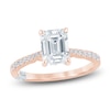 Thumbnail Image 0 of Pnina Tornai Couture Emerald-Cut Diamond Engagement Ring 2-1/4 ct tw 18K Rose Gold