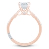 Thumbnail Image 1 of Pnina Tornai Couture Emerald-Cut Diamond Engagement Ring 2-1/4 ct tw 18K Rose Gold