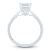 Thumbnail Image 1 of Pnina Tornai Couture Emerald-Cut Diamond Engagement Ring 2-1/4 ct tw 18K White Gold