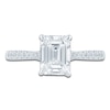 Thumbnail Image 2 of Pnina Tornai Couture Emerald-Cut Diamond Engagement Ring 2-1/4 ct tw 18K White Gold