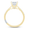 Thumbnail Image 1 of Pnina Tornai Couture Emerald-Cut Diamond Engagement Ring 2-1/4 ct tw 18K Yellow Gold