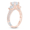 Thumbnail Image 1 of Pnina Tornai Couture Round-Cut Diamond Three-Stone Engagement Ring 3 ct tw 18K Rose Gold