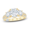 Thumbnail Image 0 of Pnina Tornai Couture Round-Cut Diamond Three-Stone Engagement Ring 3 ct tw 18K Yellow Gold