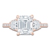 Thumbnail Image 2 of Pnina Tornai Couture Radiant-Cut Diamond Engagement Ring 2-1/2 ct tw 18K Rose Gold