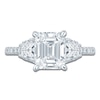 Thumbnail Image 2 of Pnina Tornai Couture Radiant-Cut Diamond Engagement Ring 2-1/2 ct tw 18K White Gold