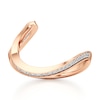 Thumbnail Image 1 of J'Lure Lab-Created Diamond Contour Wedding Band 1/6 ct tw 18K Rose Gold