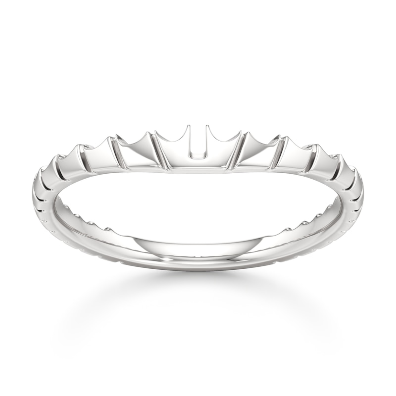 Main Image 1 of J'Lure Contour Wedding Band 18K White Gold